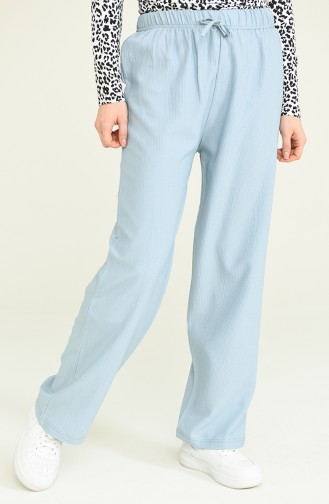 Pastel Blue Broek 8460-02