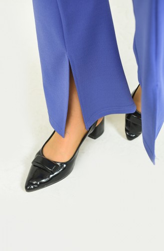 Violet Color Pants 8007-04