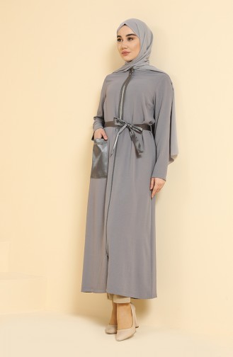 Grau Trenchcoat 0642-02