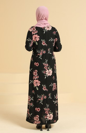 Pink Hijab Dress 1773-02