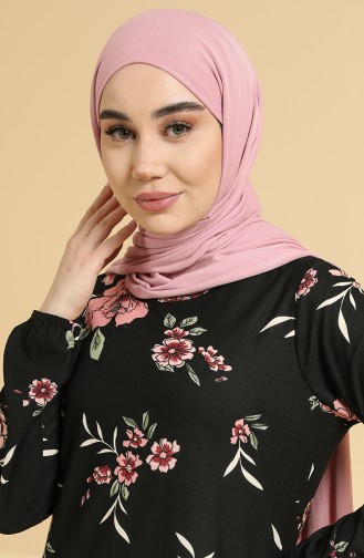 Rosa Hijab Kleider 1773-02