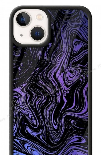 Dafoni Glossy İphone 13 Purple Radiant Kılıf