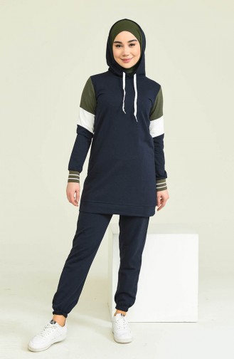 Navy Blue Tracksuit 50125-04