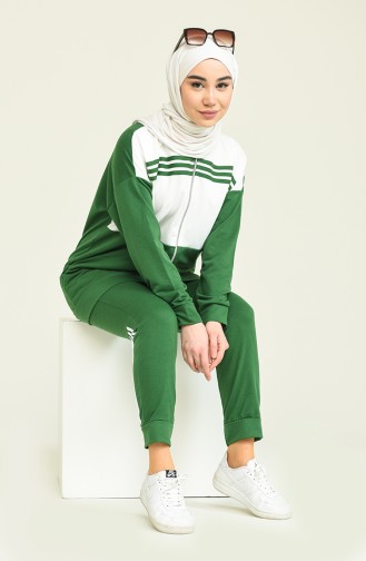 Emerald Green Tracksuit 1016-02