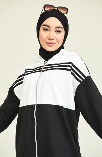 بيجامة الرياضة أسود 1016-03