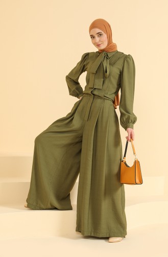 Khaki Jumpsuits 228336-03