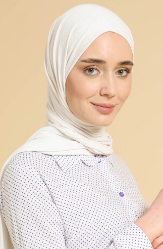 Puantiyeli Tunik 4332-06 Beyaz Lila