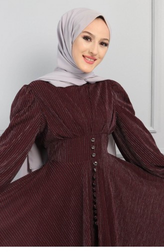 Habillé Hijab Bordeaux 13200.Bordo