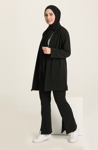 Schwarz Jacke 8006-02