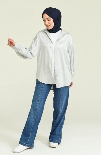 Gray Overhemdblouse 1155-05