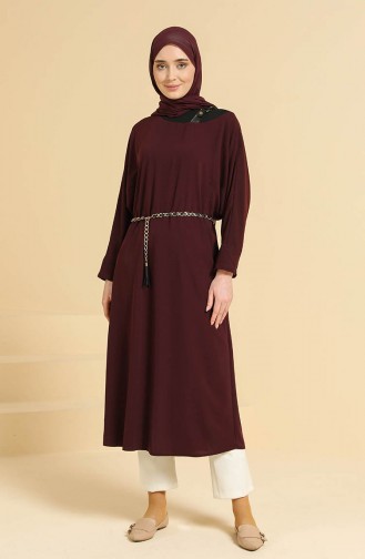 Yarasa Kol Tunik 0686-01 Mürdüm