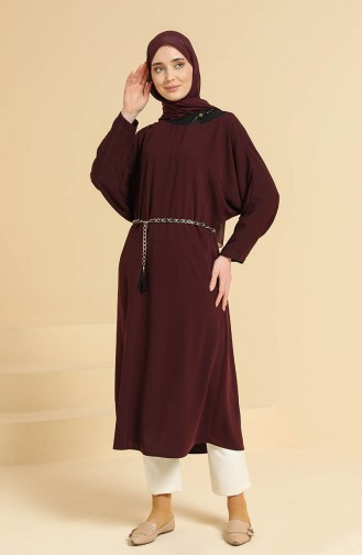 Yarasa Kol Tunik 0686-01 Mürdüm