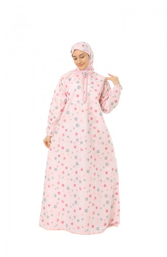 Robe de Prière Rose 0875Y-01