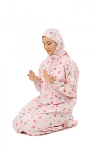 Namaz Elbisesi 0875Y-01 Pembe