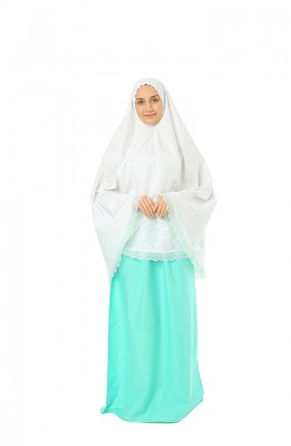 Mint green Praying Dress 0980Y-01