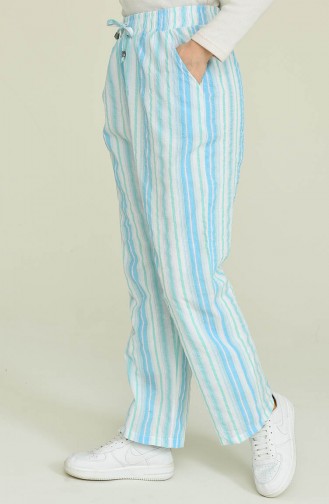 Turquoise Broek 5103-01