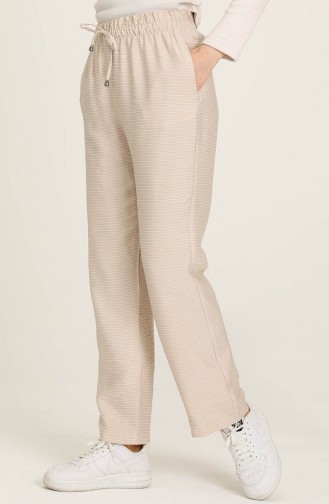 Sand Beige Pants 6105-03