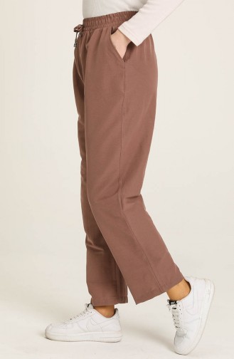 Pantalon Café au lait 6107-01