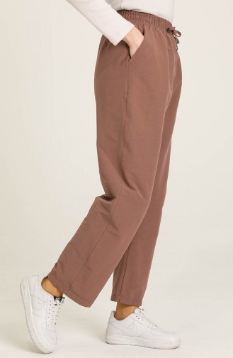 Pantalon Café au lait 6107-01