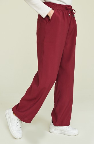 Claret red Broek 6109-09