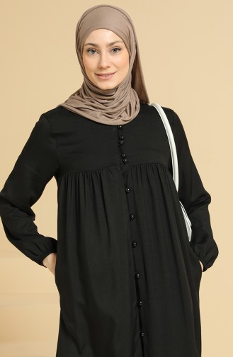 Robe Hijab Noir 0834-05
