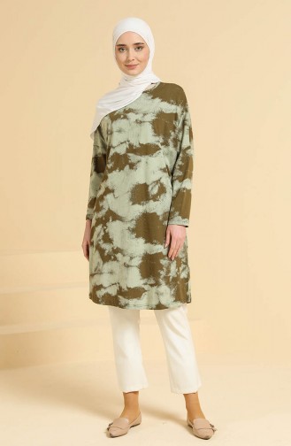 Dark Khaki Tuniek 8462-01