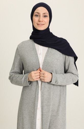 Light Gray Cardigans 7609A-02