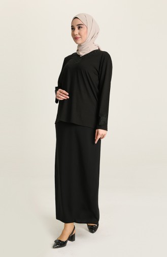 Black Blouse 0348-01