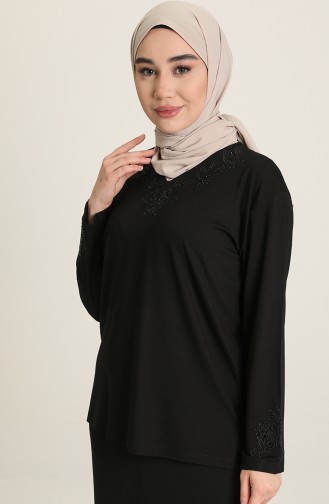 Black Blouse 0348-01