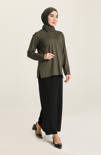 Blouse Khaki 0348-03