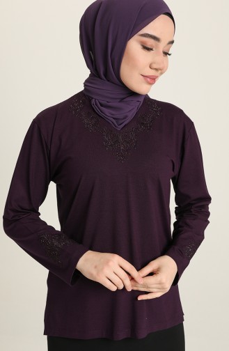 Zwetschge Bluse 0348-04