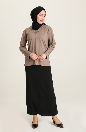 Nerz Bluse 0348-06