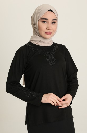 Black Blouse 0349-01