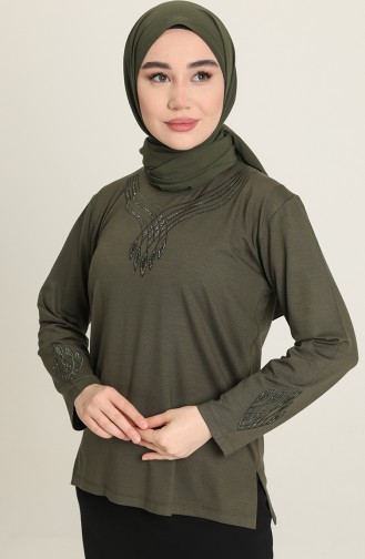 Blouse Khaki 0349-03