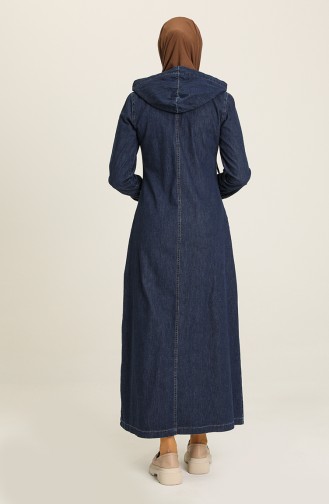 Abayas Bleu Marine 9309-01