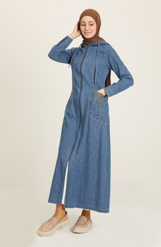 Jeans Blue Abaya 9309-02
