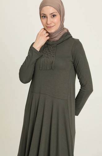 Asimetrik Tunik 37412-05 Haki