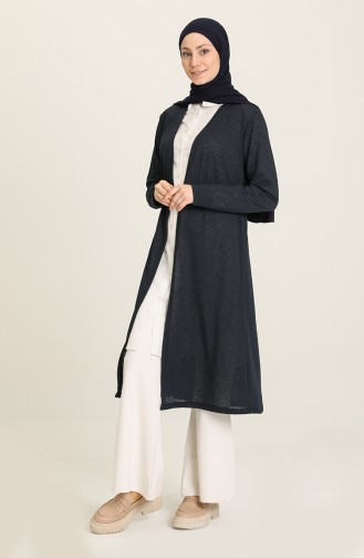 Dark Navy Blue Cardigans 7609-19