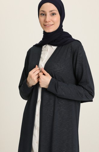 Dark Navy Blue Cardigans 7609-19