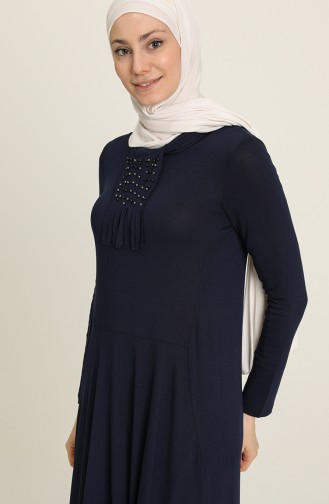 Asymmetrische Tunika 37412-01 Dunkelblau 37412-01