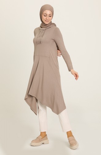 Asymmetric Tunic 37412-03 Mink 37412-03