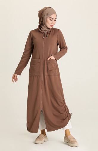 Abayas Couleur Brun 2220-02