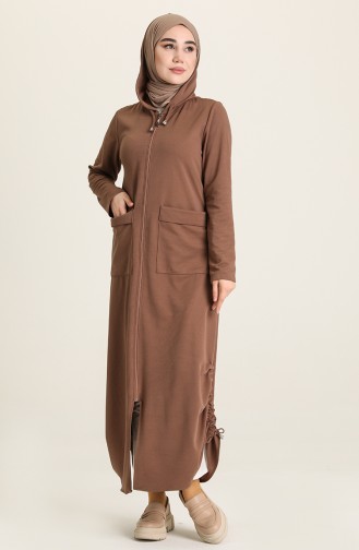 Brown Abaya 2220-02