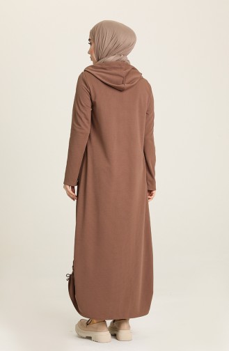 Abayas Couleur Brun 2220-02