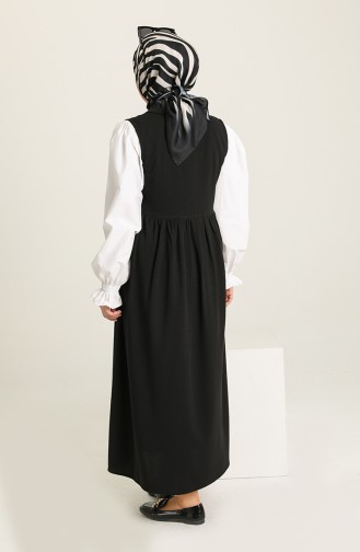 robe sans manche Noir 8005-02