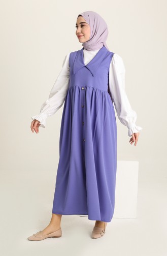 robe sans manche Couleur Violette 8005-04