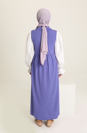 robe sans manche Couleur Violette 8005-04