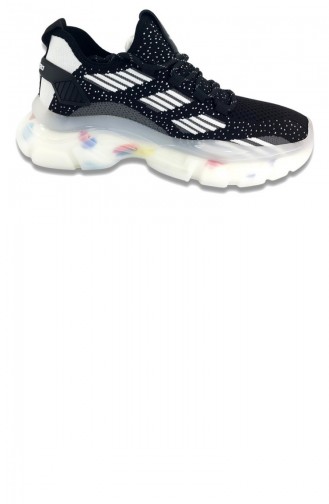 Guja 381 22Ya Sneaker Günlük Bayan Spor Ayakkabı-Siyah