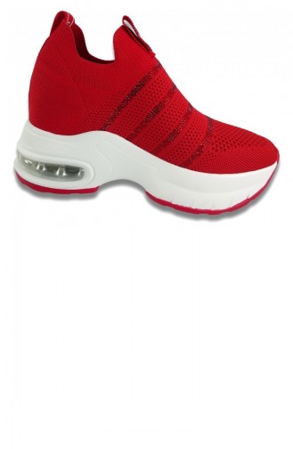 Guja 30011 22Ya Sneaker Günlük Bayan Spor Ayakkabı-Kırmızı