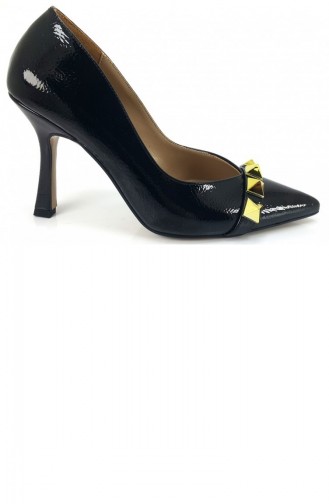 Black High-Heel Shoes 11870